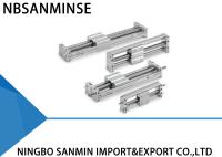 Tipo pneumático magneticamente acoplado da corrediça do cilindro do cilindro do ar de SMC Rodless