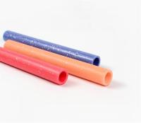 Customizable Industrial Customizable Fluorescent Tube Guard Red Blue PVC Tube Guard Plastic Profile