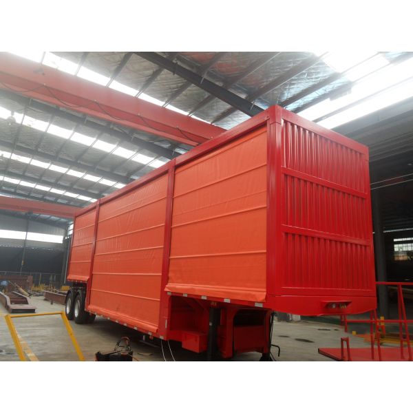 Боковая стена/боковая занавеска/зона полуприцеп с механической подвеской и шинами 12R22.5