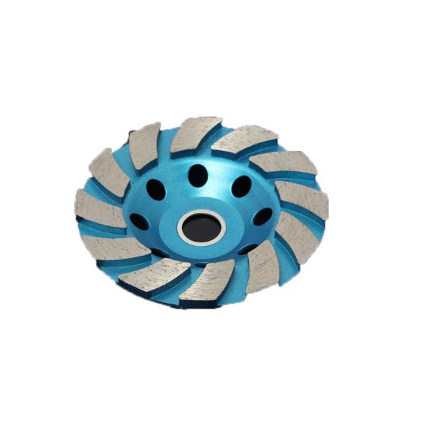YSD 4 Inch Diamond Grinding Disc , 115mm 100mm Cup Stone Grinding Wheel