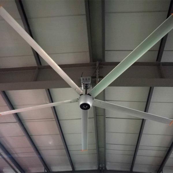 3m Brushless Ceiling Fan / HVLS Large Industrial Ceiling Fans For Factory