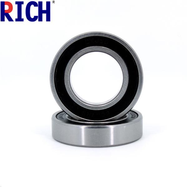 Automotive 2 RS Seal Ball Bearing 6007 Anti Wear Single Row For Roller Skate