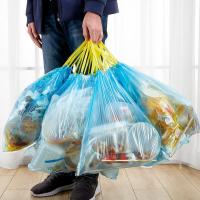 Customized Logo Plastic Garbage Bags On Roll For Convenient Waste Collection