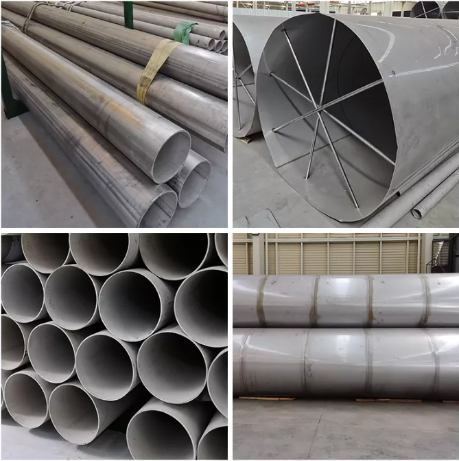 Decorative Welded Stainless Steel Pipe Tube Round SUS 201 304L 316 316L