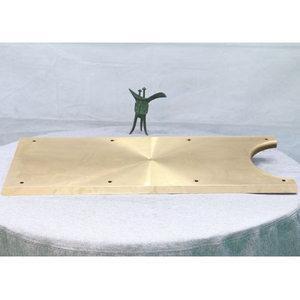 Machinery Parts Centrifugal Casting Copper Metal Plate