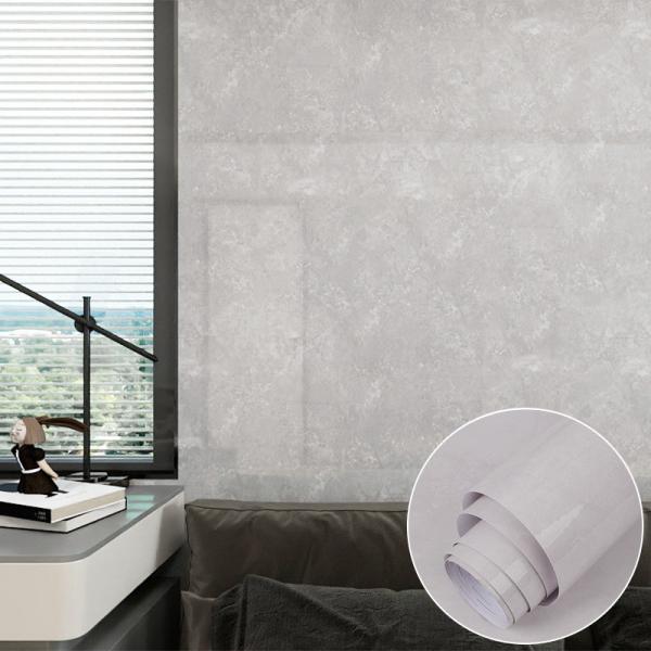 Waterproof 3D Marble Effect Wallpaper Grey 50m Wallpaper That Looks Like Marble