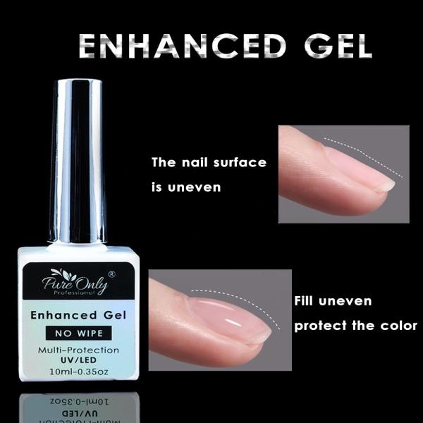 Nail Strengthening Repair Polish  Nail Reinforced Hard Gel for Treating Weak Reinforced Gel Polish Nail Salon