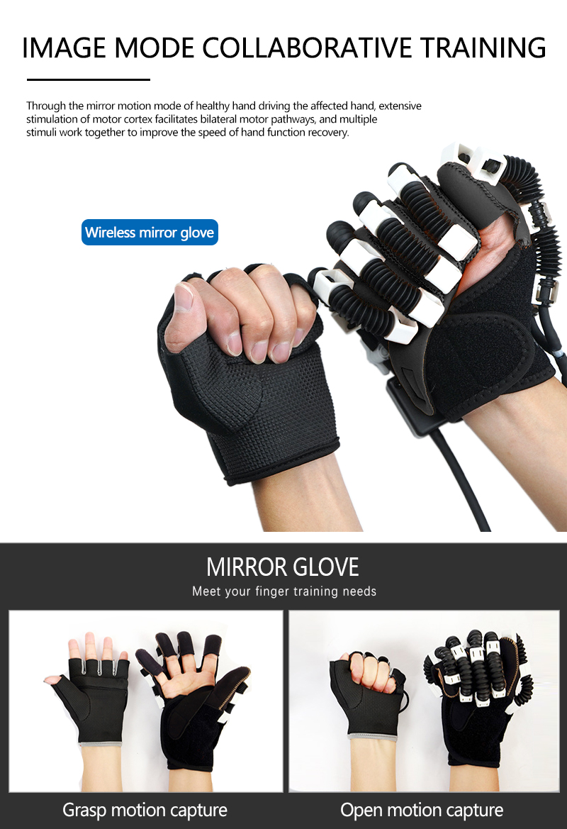 Умные перчатки робота реабилитации давления воздуха для пациентов инсульта