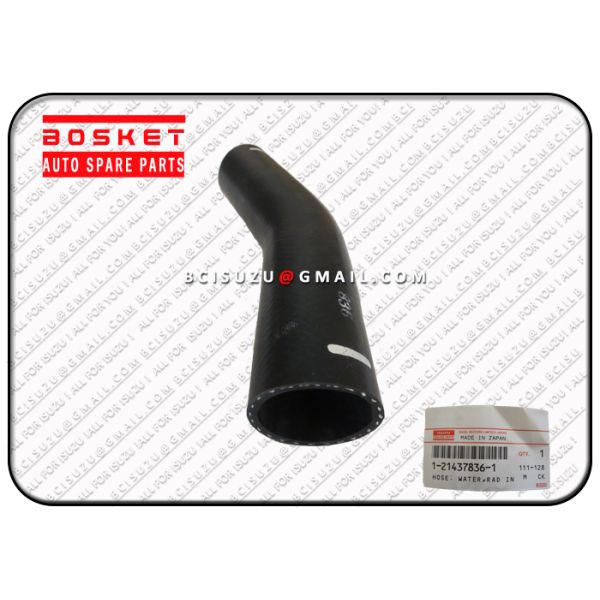 Bomba de agua de la entrada del radiador de ISUZU CXZ81K 10PE1 1214378361 1-21437836-1