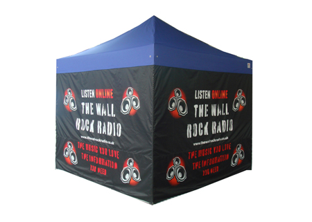 Printed Event Gazebo Tent , Durable Outdoor Canopy Tent With Sides