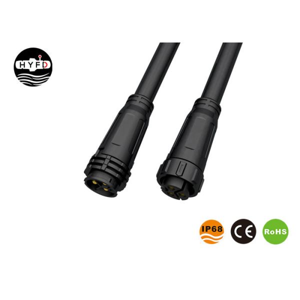 Solder Type IP68 M26 23.6mm 8 Pin Circular Connector