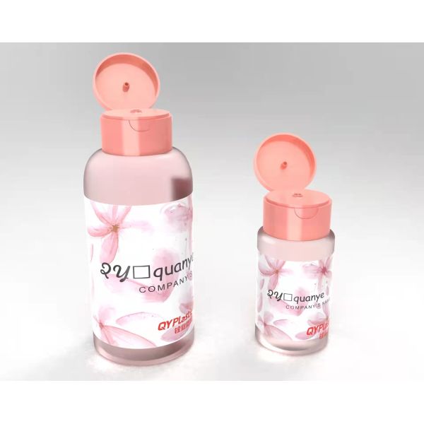 Boston Round Shape Hand Wash Bottle With PP Cap 200ml 300ml 500ml Silkscreen Printing
