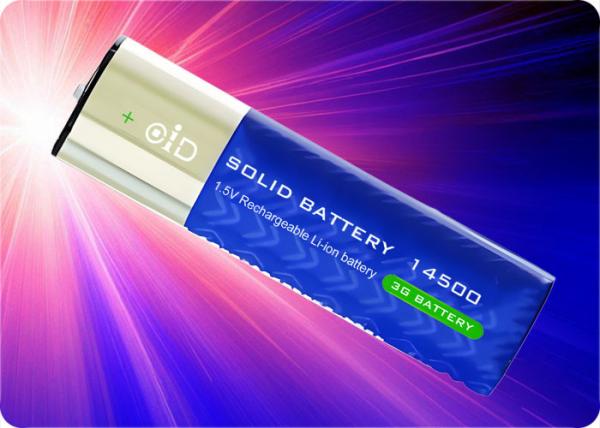 2500 mWh 1,5 V batterie rechargeable 10000 cycles batterie à recharge rapide