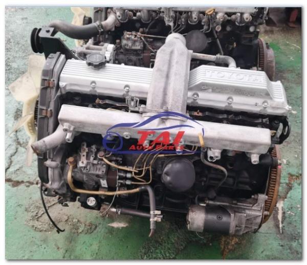 Powerful 129 hp Diesel Engine Complete 1HZ Assembly for Toyota Land Cruiser Genuine Used 4.2L Engine