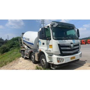 8x4 Used Concrete Mixer Trucks BJ5313GJB-LS Foton Concrete Mixing Transport