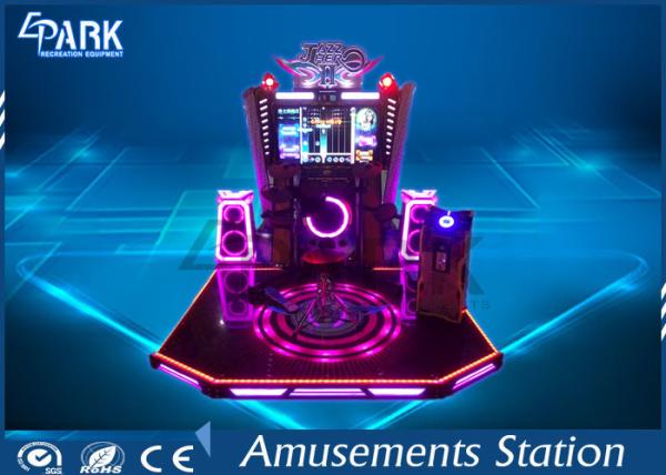 Arcade Jazz Drum Musical Instrument With Redemption Game , Coin Operated Game Machine