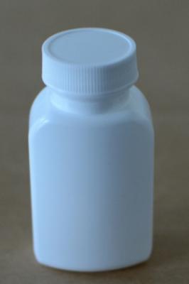 40ml HDPE Pharmaceutical Pill Bottles , Flat Medical Empty Tablet Bottles Aluminium Liner
