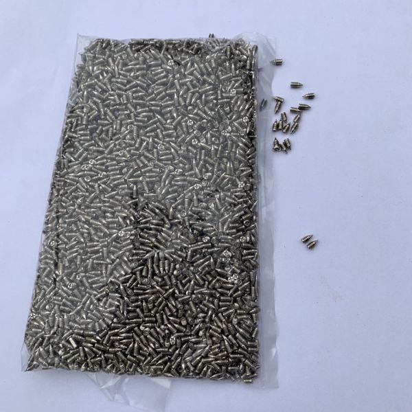 Iron Stainless Steel Metal Hook Screw 4mm Thickness Nickle free Coating