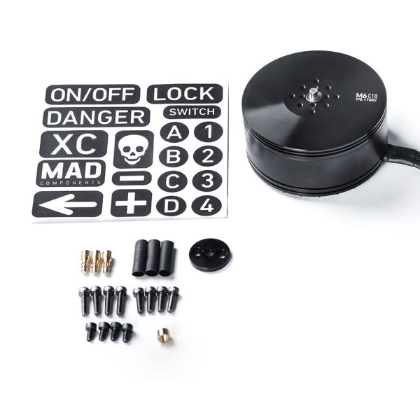 Anticorrosive M6C18 IPE V3 High Efficiency Brushless DC Motor for Drones