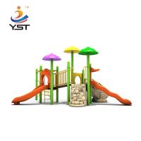 Glissières extérieures d'équipement de terrain de jeu d'enfants de LLDPE avec le courrier de 114mm