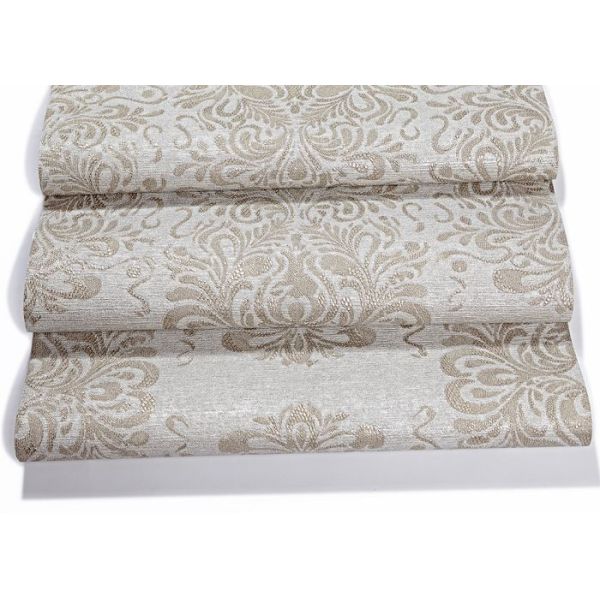 Eco - friendly Vinyl Retro Vintage Wallpaper for Hotel , House Decoration