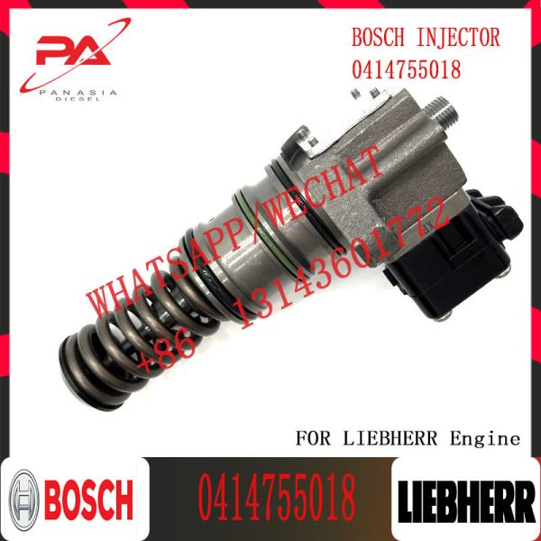 Bomba de unidad de combustible 100% genuina nueva 0414755018 0414755118 10116257 para Liebherr