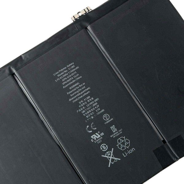 11560mAh Polymer Cell Apple IPad Battery Replacement For IPad 3 & 4 A1389