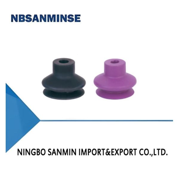 SBA Series 1.5 Bellows Suction Cup with High Temperature Resistance for Uneven Surface Handling