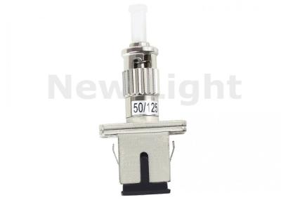 Bom ST da reusabilidade ao adaptador da fibra do SC, adaptador do acoplamento de flange com tampa quadrada do metal
