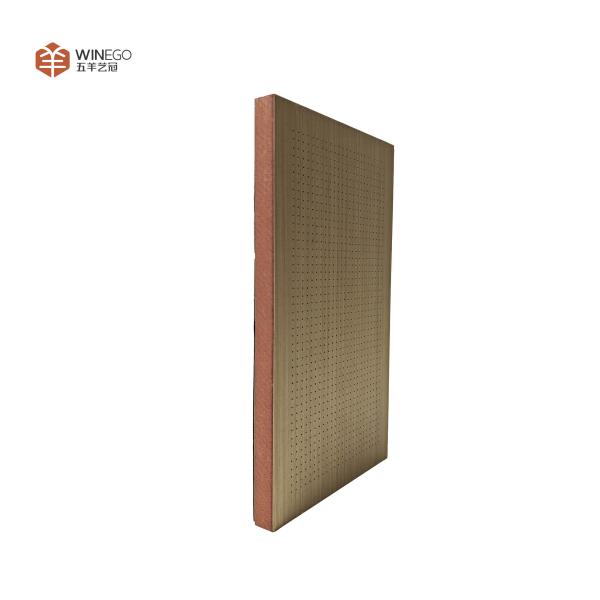 Aesthetic Appeal Micro-Perforated Acoustic Panel For Art Gallery Walls