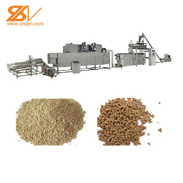 акватический завод штрангпресса машины создателя еды рыб 500-800kg/H