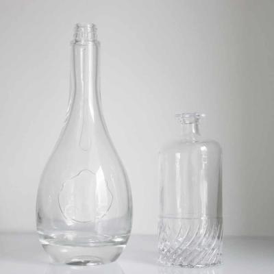 Diâmetro superior do furo do GV FDA 23MM de Crystal Champagne Large Alcohol Bottle