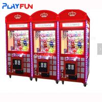 Jouet en peluche, machine à jeux de grue en bois, machine à jeux de cadeaux, machine à jeux de prix