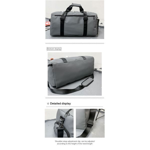 Bolso de simpatía con logotipo personalizado Bolso de gimnasia de deportes de acondicionamiento físico Bolso de viaje al aire libre Bolso Tote