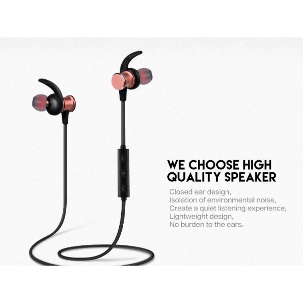 Bluetooth V5.0 Magnetic Earbuds Running Gaming Headset
