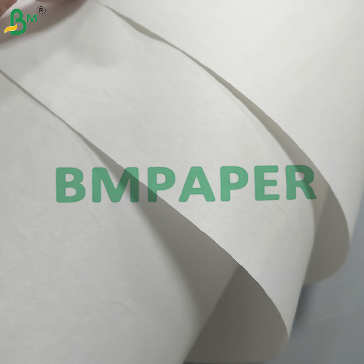 White Oilproof Paper 50g 60g Custom Logo Printing for Food Liners