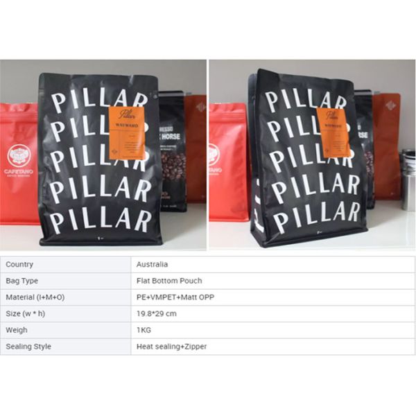 Colorful Tea Packaging Pouches , Food Grade Coffee Bean Pouches
