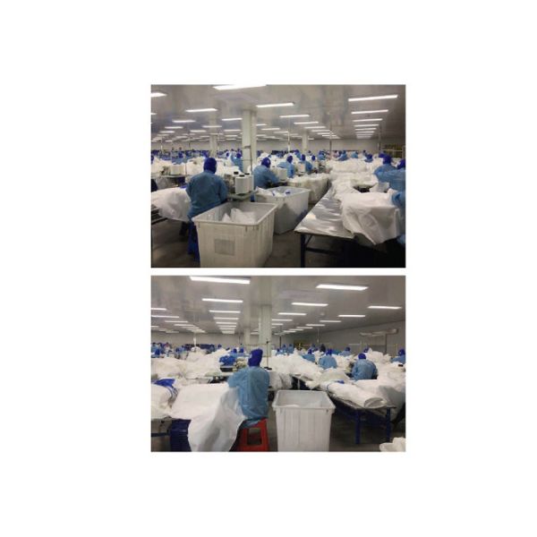 Bacteria Barrier Disposable Medical Coverall With Tape For Personal Protective