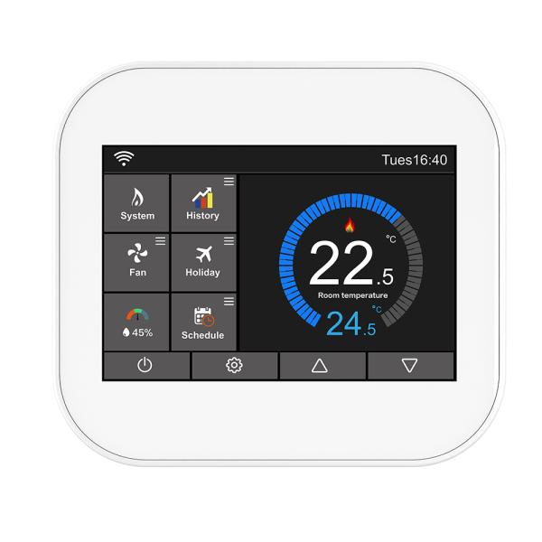 CE/FCC認定TUYA スマートWiFi サーモスタット
