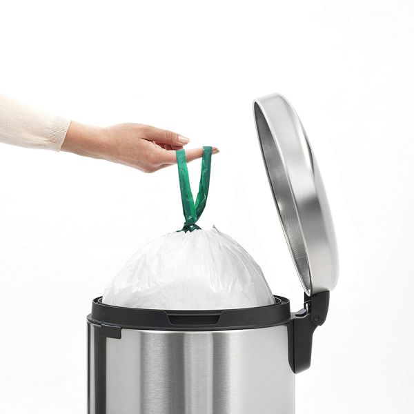 Recycling Kitchen Indoor Trash Can Waste Foot Pedal Trash Can Open Top