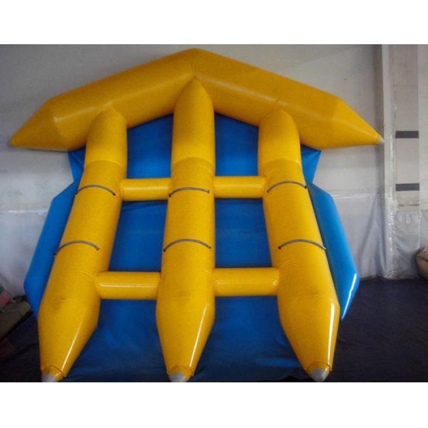 Summer Water Park Games Waterproof Inflatable Flying Fish Towable , CE