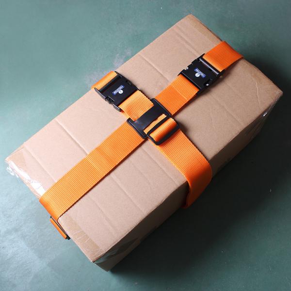 Customised Colorful Luggage Straps , Suitcase Identity Straps With Quick - Release Buckle