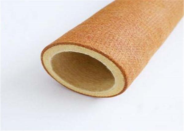 Heat Resistant Needle Punched Felt Roller Sleeve , Commercial Felt Fabric 8mm Thickness