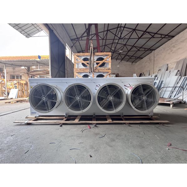 Customized OEM High Efficiency Air Cooler with Fin Tube Evaporator for Cold Room Vegetable Food Beverage Storage 1 Year Warranty