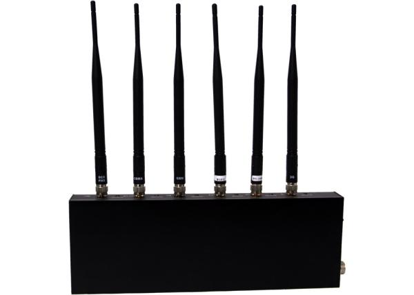 jammer do sinal de WIFI 3G GPS da faixa 12W 6/construtor EST-808I para o costume, 33dBm