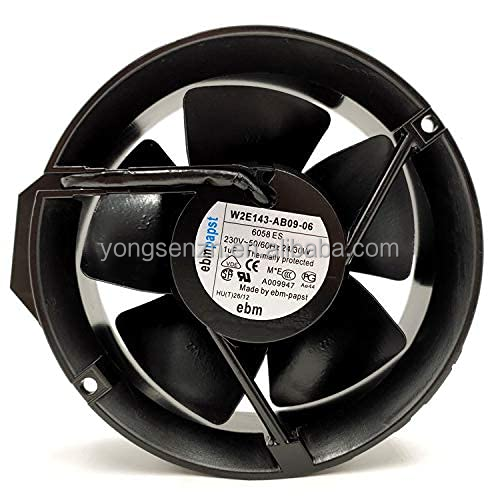 High Temperature Resistant Inverter Cooling Fan Ebm-papst W2E143-AB09-06 172*51mm 230V 24/30W Axial Fan