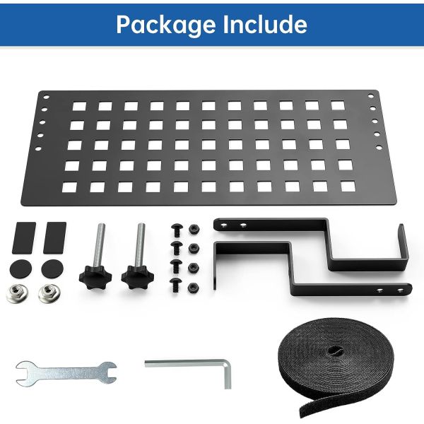 Офисный стол Домашний стальной кабельной организатор поднос экономия места под столом панель проволочной стойки
