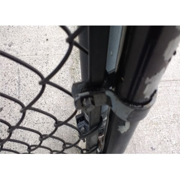 Galvanized PVC Coated Security Chain Link Mesh Fence