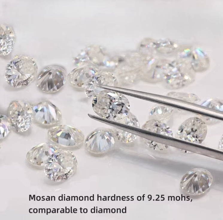 Овальный бриллиантовый бриллиантовый бриллиант 3 * 5 мм - 10 * 14 мм