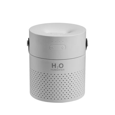 Dual Spray Portable Rechargeable Humidifier 1100ml 4000mAh Colorful Light